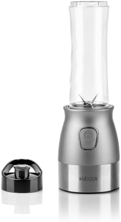  Batidora y picadora HAEGER Perfect Combo 2 en 1, 500W, vaso 600ml, bol 2L para cocina diaria
| Batidora y picadora HAEG
