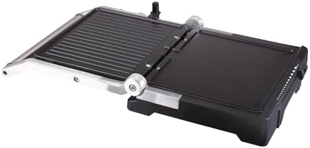  Parrilla eléctrica JATA GR1100 para grilling y plancha de cocina 2000 W
| Parrilla eléctrica JATA GR1100 - Placas mixta
