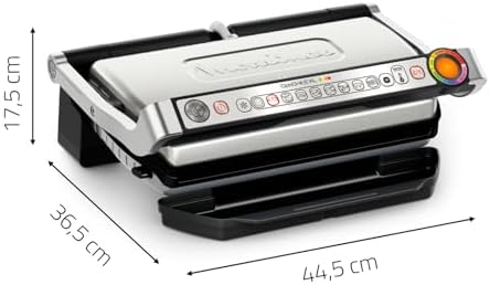  Moulinex Optigrill+ XL, parrilla eléctrica para cocinar carne, pescado y verduras
| Moulinex Optigrill+ XL, parrilla el