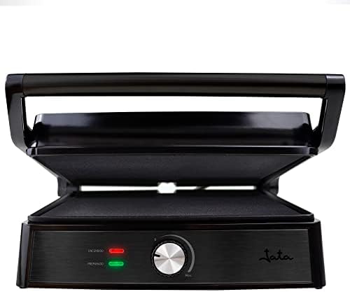 JATA JEGR1913 - Griddle y Plancha de Cocina 2000 W | Antiadherente | Ideal para Cocineros Profesionales | Cerca de Fuego